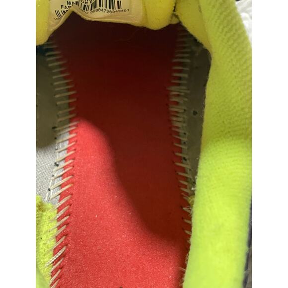 Nike Free 5.0 H2O Repel Sneakers Womens 8.5 615987-507 No Insoles Blue Yellow - Picture 10 of 11